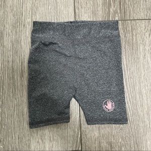 BODY GLOVE BIKER SHORTS GREY 12MO